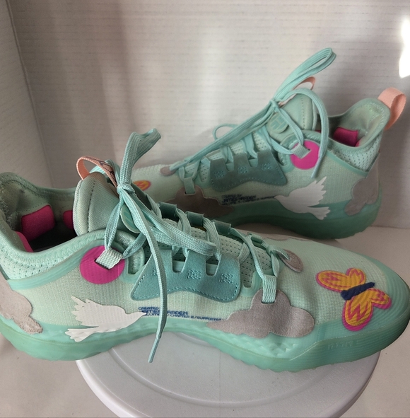 Adidas Boost Harden Vol 5 Futurenatural Support In Clear Mint Size 10.5 - Picture 5 of 9